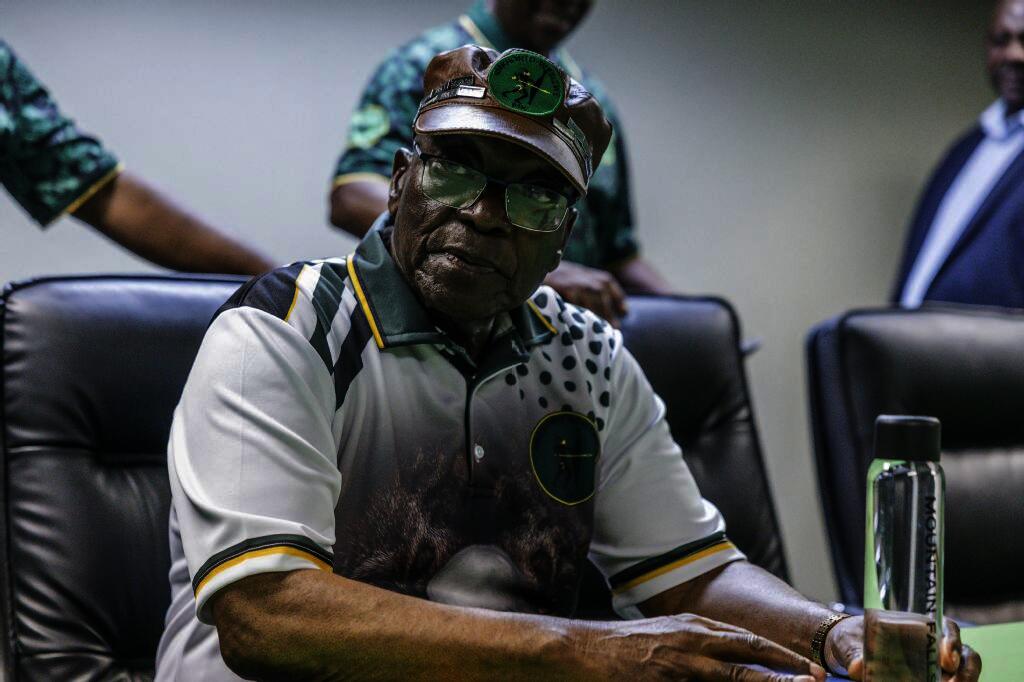 A daughter of South Africa’s ex-president Jacob Zuma has resigned from parliament after claims she was involved in recruiting men to join Russian mercenaries in the Ukraine war, her party said Friday. (AFP)