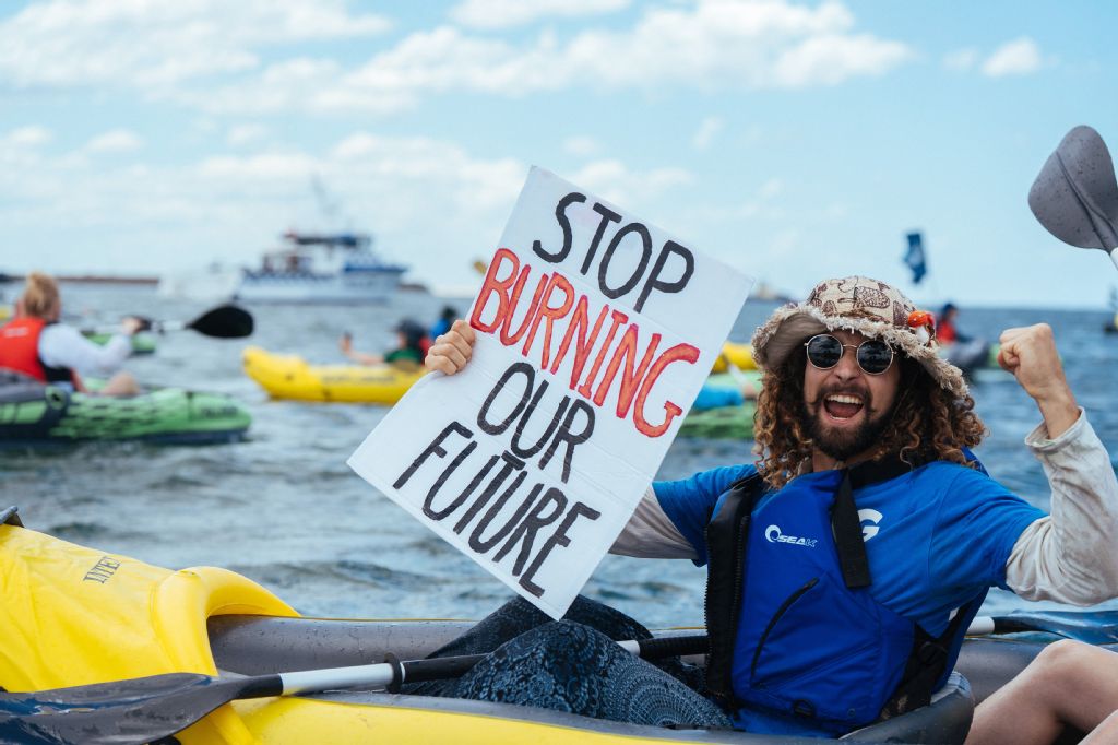 Australia arrests dozens in coal port protest