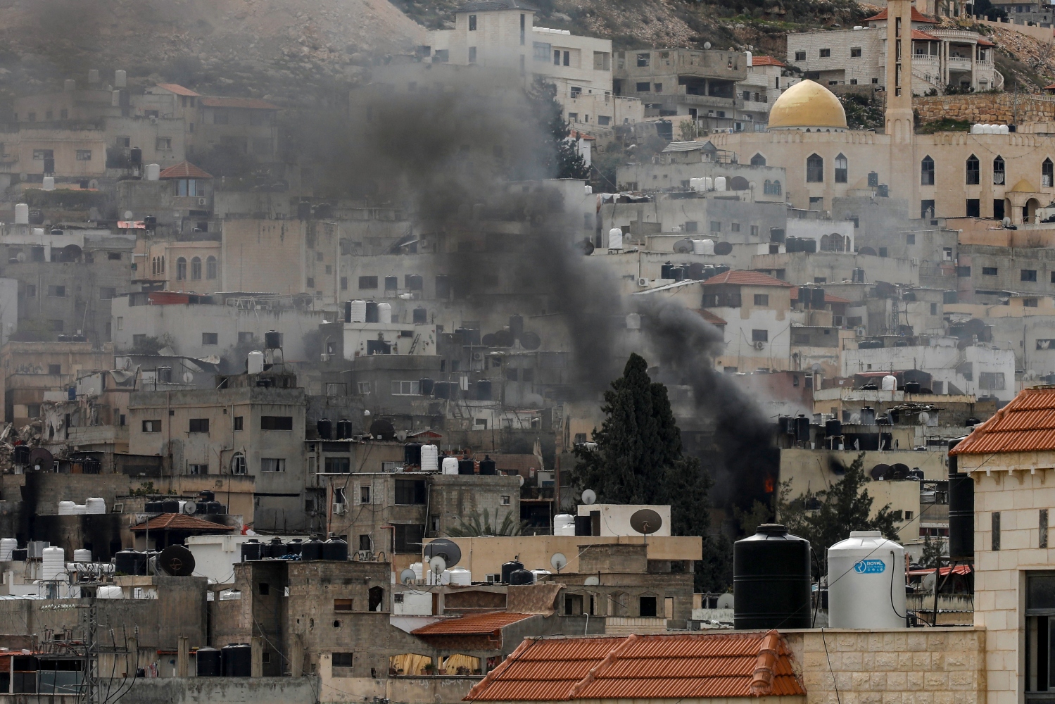 All eight of Gaza’s official camps have been decimated during the past two years (File/AFP)