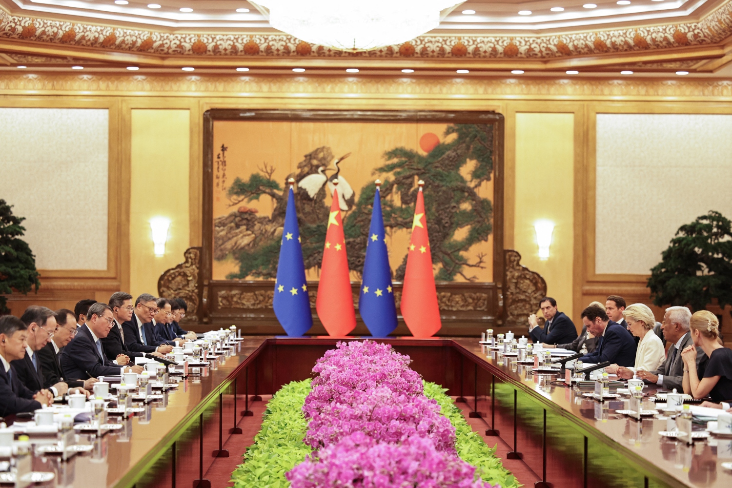 EU-China relations will forever have a less-than-compatible partnership in a challenging world (File/AFP)