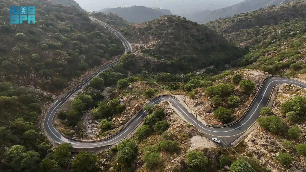 Scenic views of Jazan’s Sela mountains