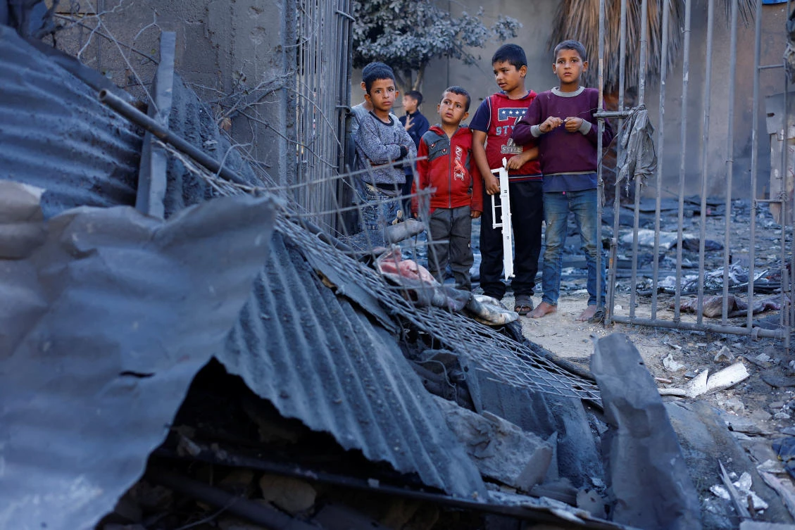 The Palestinian territory has been devastated by the war that broke out on Oct. 7, 2023 with Hamas’s attack on Israel. (Reuters)