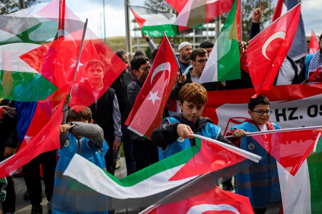 Relations between Turkiye and Israel have hit new lows during the Gaza war. (File/AFP)