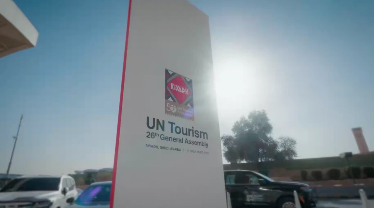 The 26th session of the UN Tourism General Assembly is taking place from Nov. 7 to 11 under the theme “AI-Powered Tourism: Redefining the Future.” X/@AhmedAlKhateeb