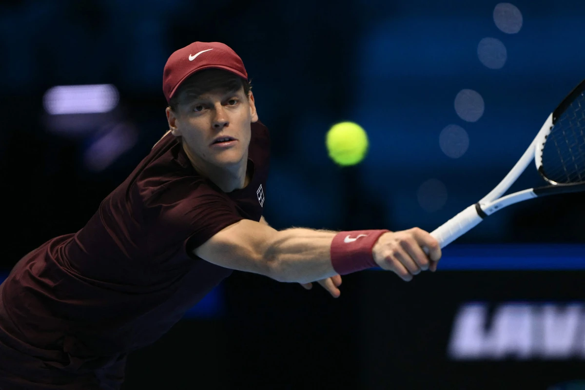 Sinner opens ATP Finals title defense by beating Auger-Aliassime