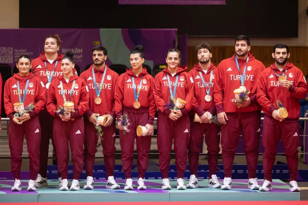 Türkiye won the overall judo competition at the Islamic Solidarity Games 2025 in Riyadh. (Supplied)