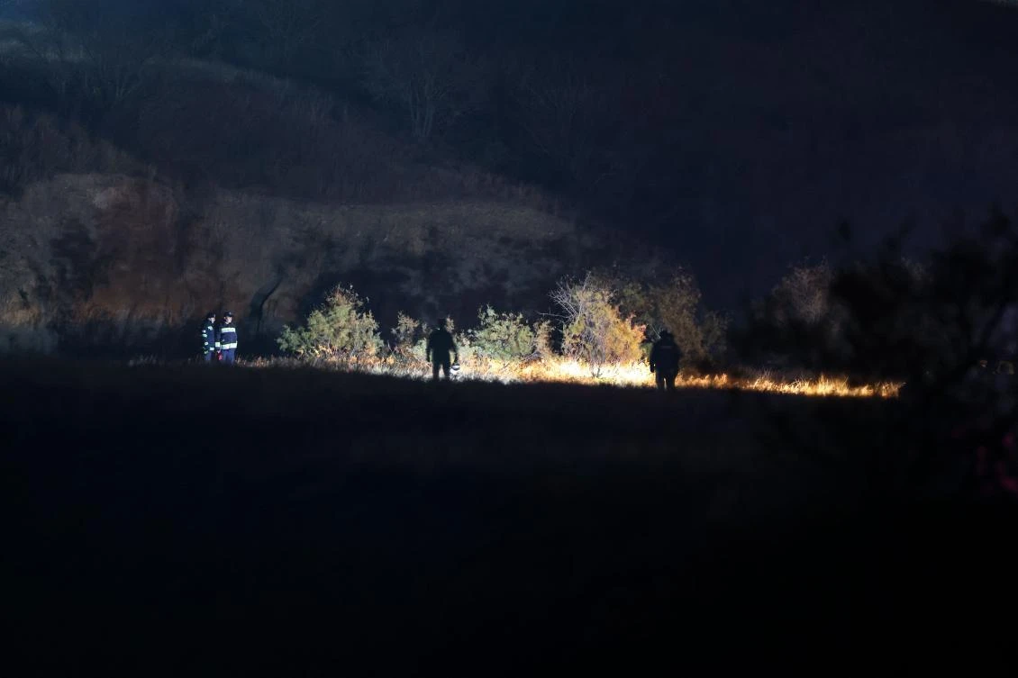 The C-130 plane had taken off from Azerbaijan and was on its way back to Turkey when it crashed Tuesday in Georgia’s Sighnaghi municipality. (AFP)
