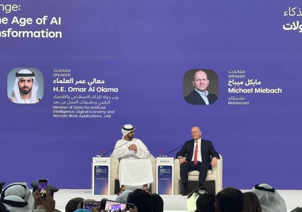 Micheal Miebach, the CEO of Mastercard, believes that in the future “AI agents” would guide most transactions. (AN photo)