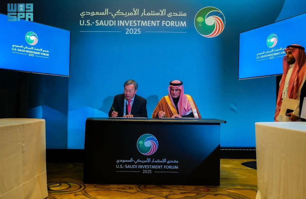 The Saudi Data and Artificial Intelligence Authority has signed seven strategic agreements with leading US technology companies as part of efforts to accelerate the Kingdom’s digital transformation and expand its AI capabilities. (SPA)