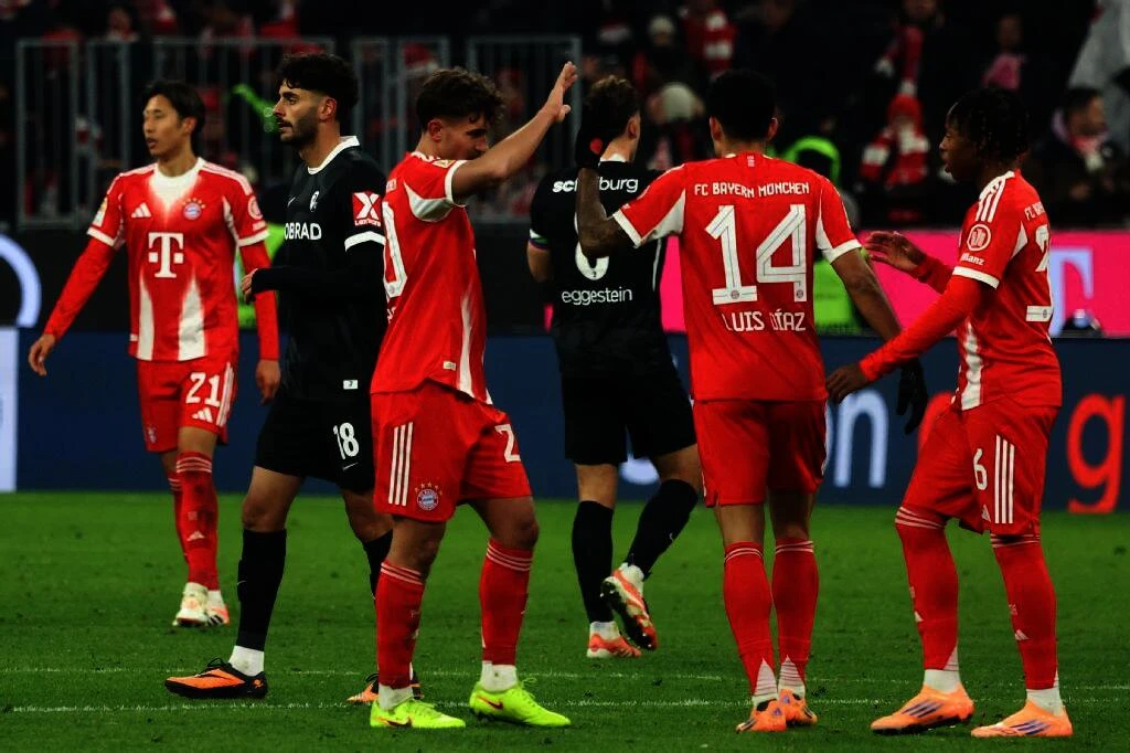 Bayern’s teen star Lennart Karl leads comeback 6-2 win over Freiburg in Bundesliga