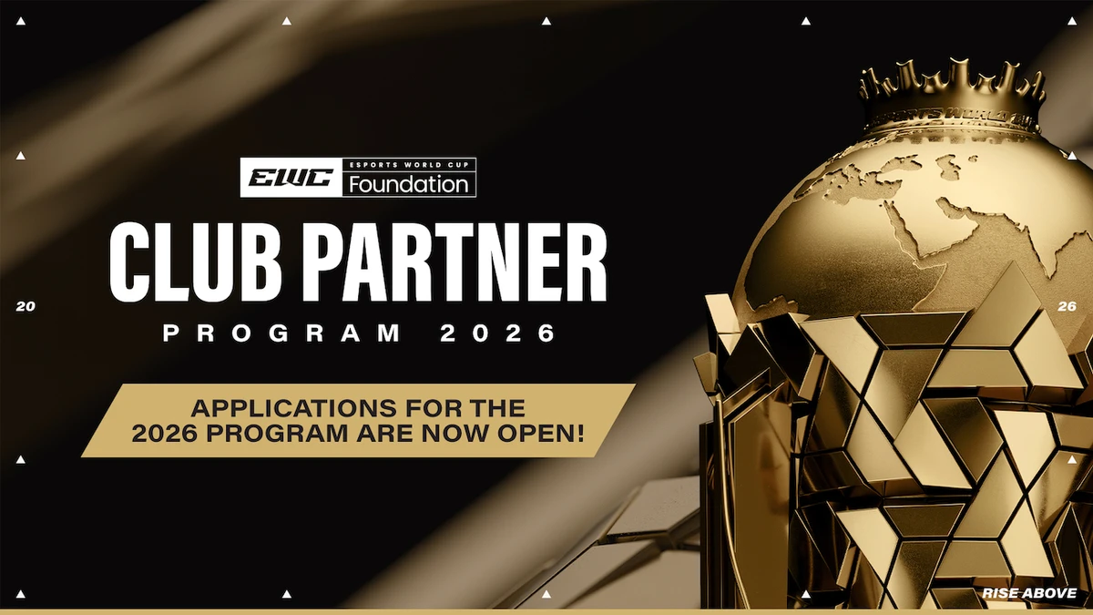 The Esports World Cup Foundation has announced the opening of applications for the 2026 EWCF Club Partner Program. (Supplied)
