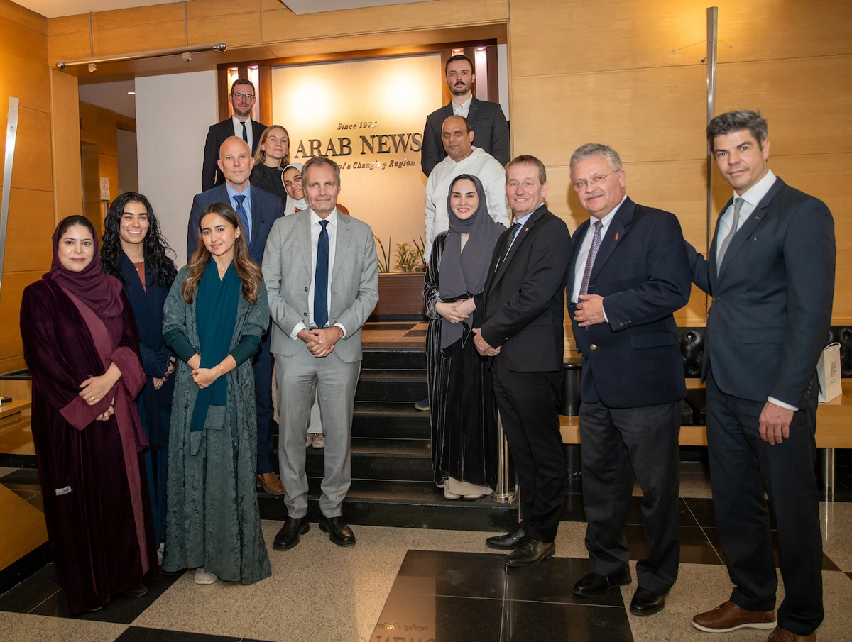 Delegation of Danish MPs visits Arab News headquarters
