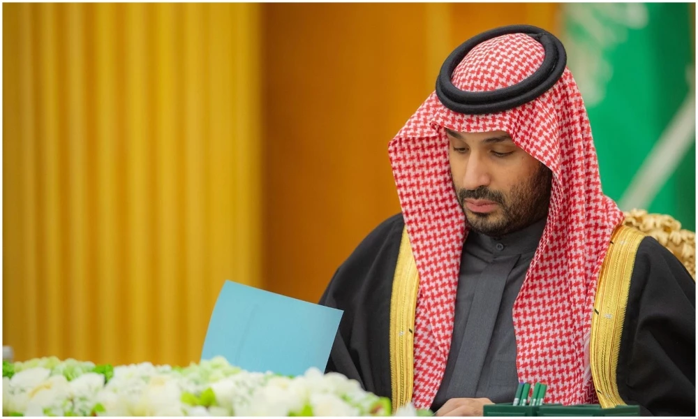 Saudi Arabia’s Crown Prince Mohammed bin Salman chaired the Cabinet session on Tuesday. (SPA)