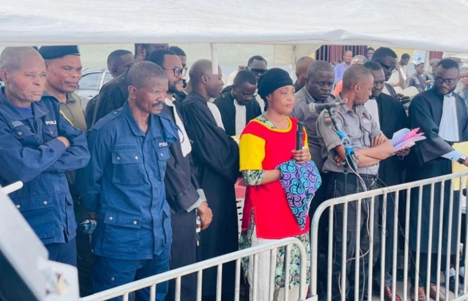 German woman convicted of bank robbery in DR Congo