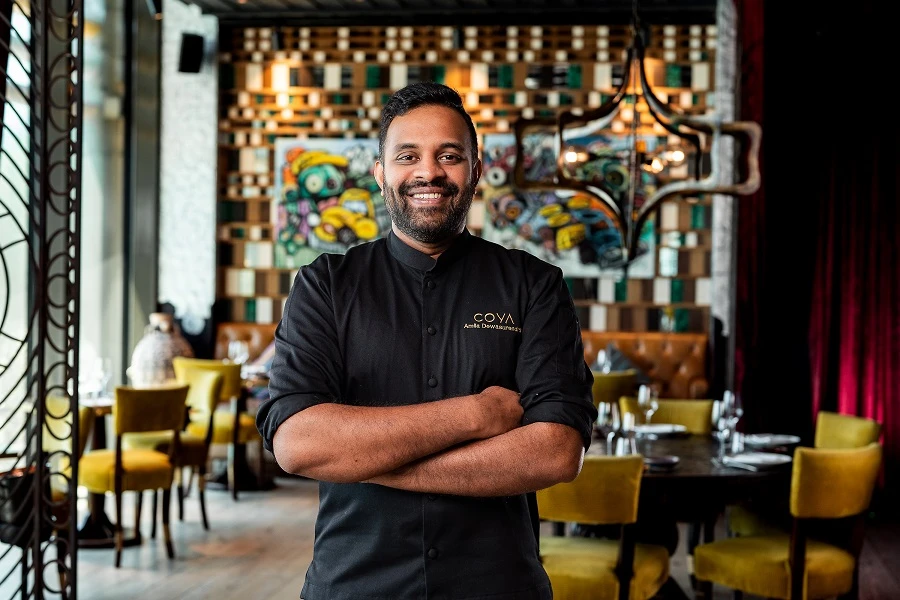 Born in Sri Lanka and trained in Rome, Amila Dewasurendra has worked in kitchens from Europe to the Middle East. (Supplied)