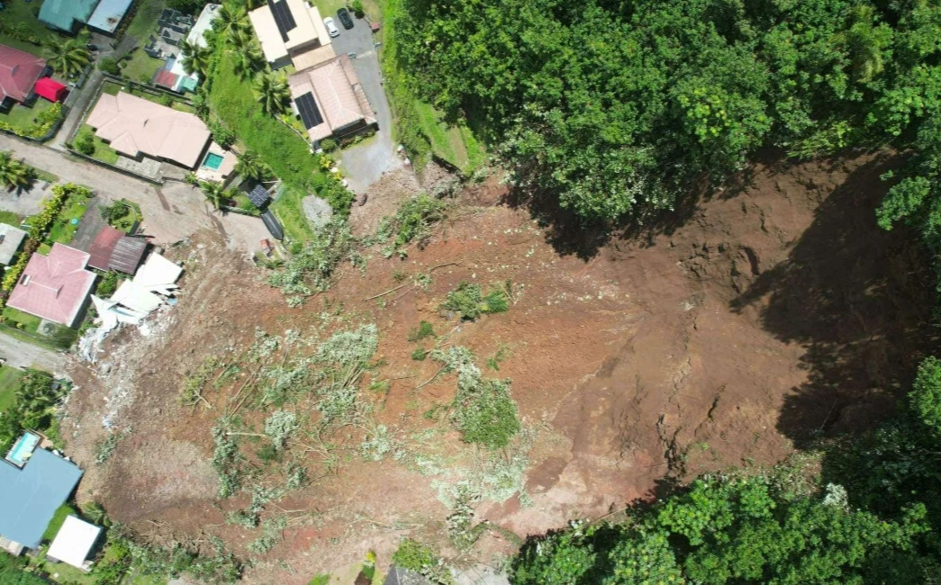 Eight killed in Tahiti after landslide buries two homes