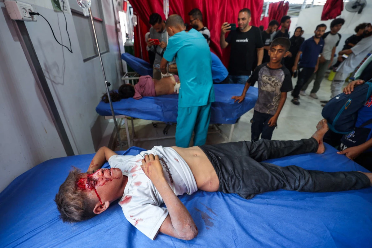 Gaza’s decimated medical system strains under ongoing airstrikes as casualties surge into overwhelmed hospitals. (AFP file photo)