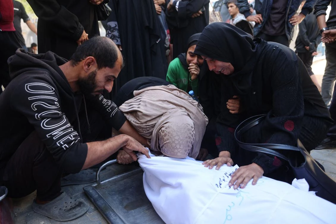 A Gaza hospital said four people were killed Thursday in fresh Israeli air strikes on the Palestinian territory, as Israel and Hamas accused each other of violating the fragile weeks-long ceasefire. (AFP)