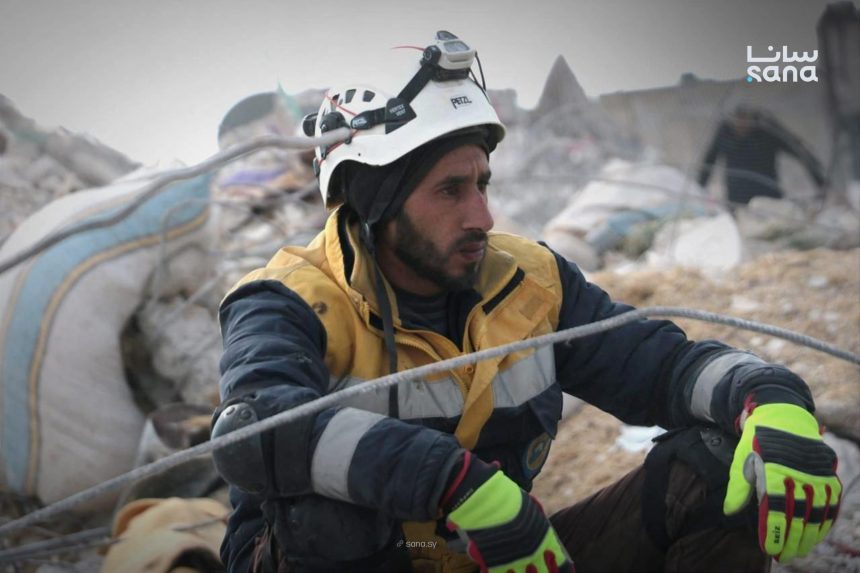 The Syrian Civil Defense lost communication with Hamza Al-Amarin in July while he was on an evacuation mission for a UN team in Sweida province. (SANA)