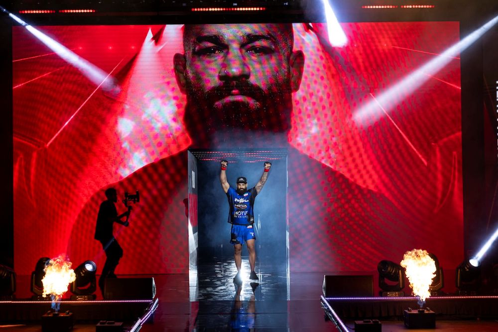 Pouya Rahmani will put his undefeated streak on the line when he steps back into action at PFL: Road to Dubai. (PFL)