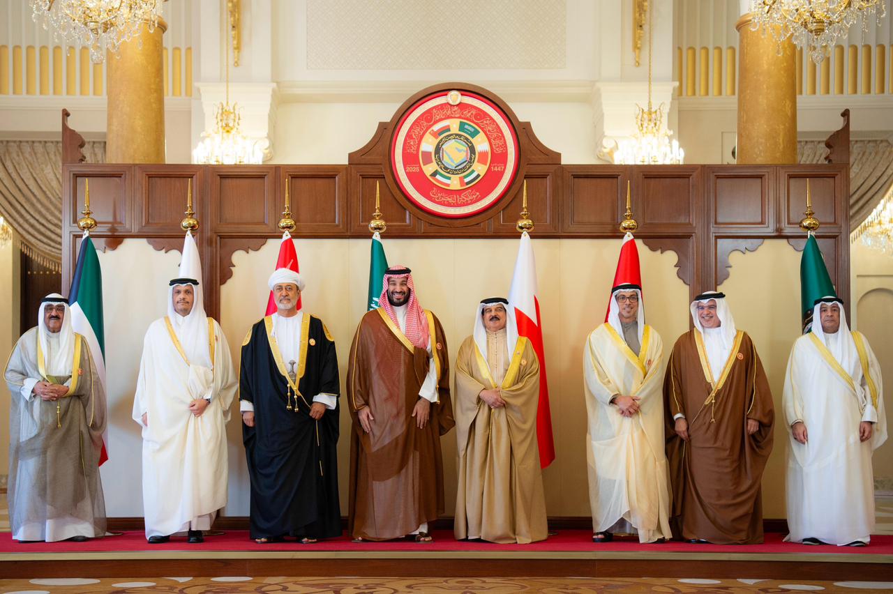 GCC leaders said that their goal was to consolidate a just, comprehensive and lasting peace in the Middle East. (SPA)