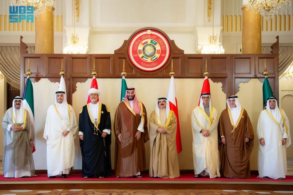 GCC leaders strongly backing Saudi-led efforts to end the conflict in Sudan at the Gulf Cooperation Council Summit in Bahrain. (SPA)