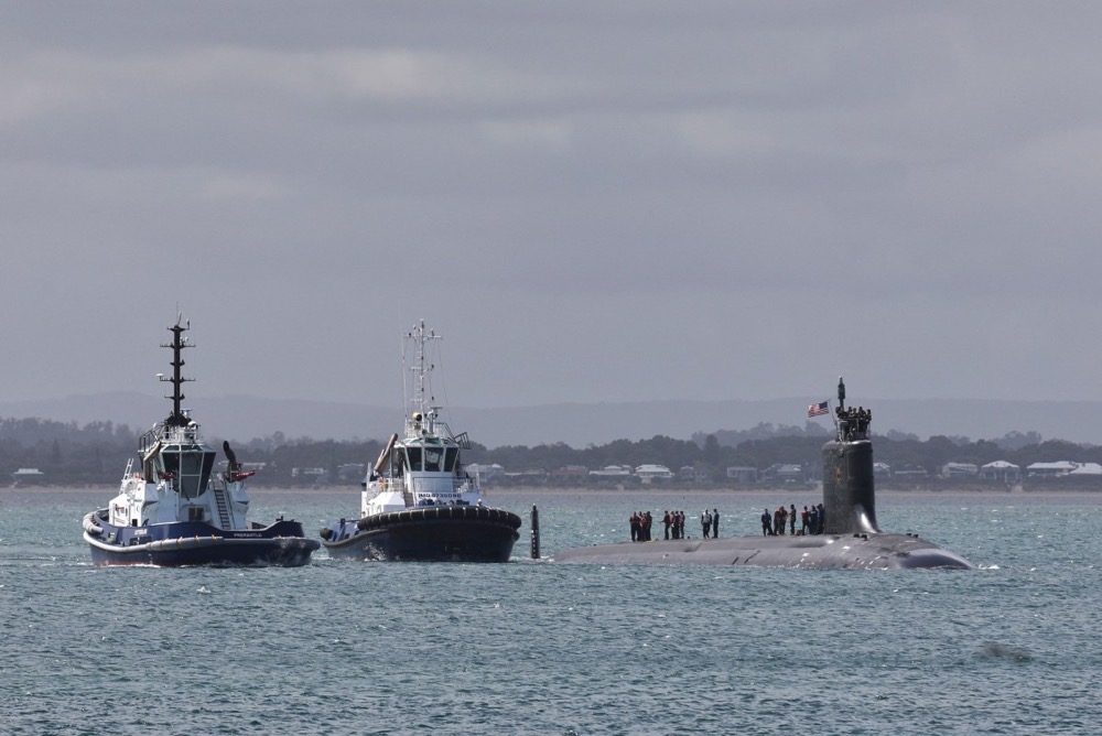 The administration of Donald Trump said earlier this year it was reviewing a 2021 deal for the nuclear-powered attack subs signed under his presidential predecessor Joe Biden. (AFP/File)