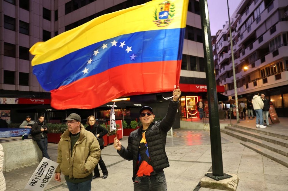 Dozens of people marched through Madrid, Utrecht, Buenos Aires, and Lima. (AFP)