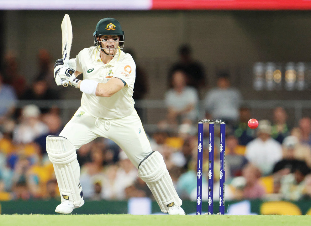 Australia’s Steve Smith during their clash against England. (Reuters)