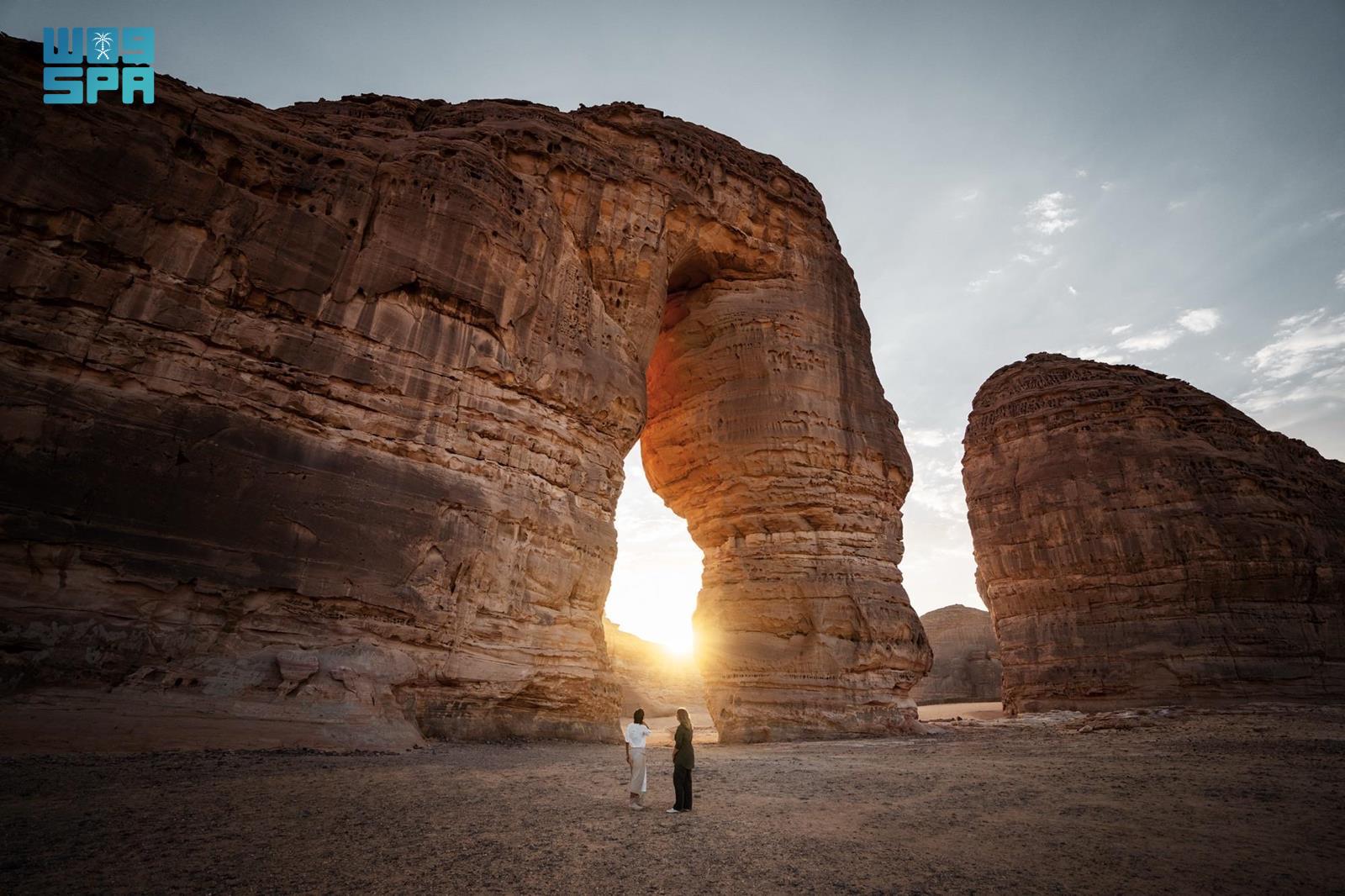 Known for its dramatic desert landscapes and rich heritage, AlUla is home to major cultural sites such as Hegra, Saudi Arabia’s first UNESCO World Heritage Site, famous for its well-preserved Nabataean tombs. (SPA)