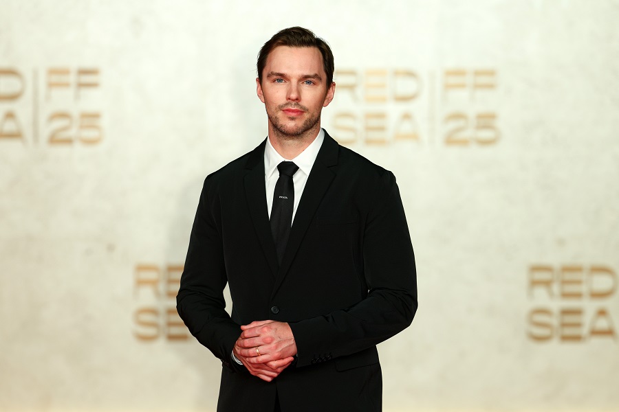 Nicholas Hoult attended the Red Sea International Film Festival in Jeddah. (Getty Images)