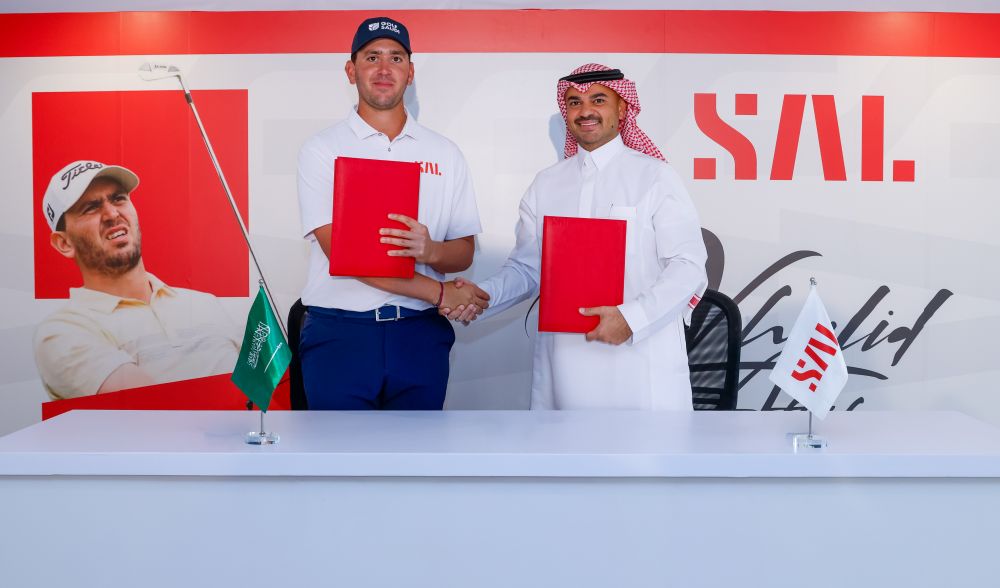 Saudi professional golfer Khalid Attieh. (Supplied)