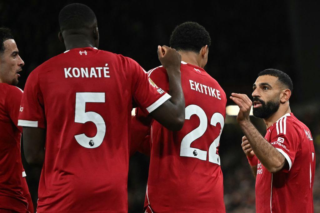 Salah sets up goal on return to Liverpool action