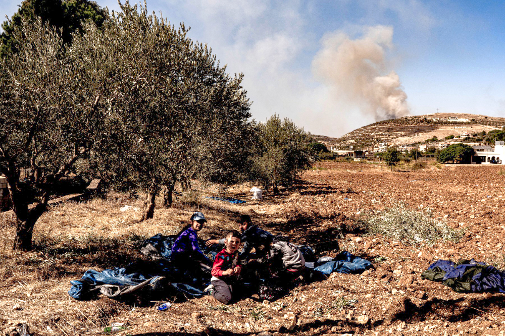 The war has reduced 24 border villages rich in olive trees to scorched earth. (AFP/File)