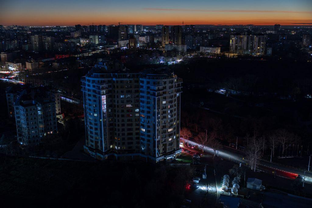 Odesa, where some neighborhoods are without power on December 13, 2025, following missile and drone attacks on Ukrainian energy infrastructure, amid Russia’s invasion of Ukraine. (AFP)