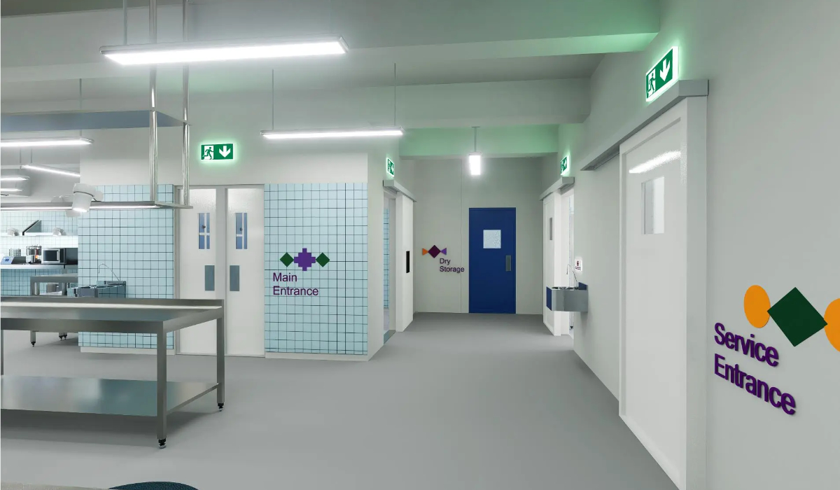 The experimental kitchen provides a state-of-the-art environment for scientists and innovators to develop food products that improve quality and nutritional value. (SPA)