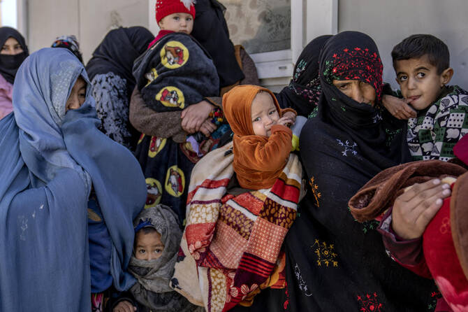 The UN World Food Programme is unable for the first time in decades to provide effective aid to millions of Afghans suffering from malnutrition, with deaths especially among children likely to rise this winter, the WFP said on Tuesday. (AP/File)