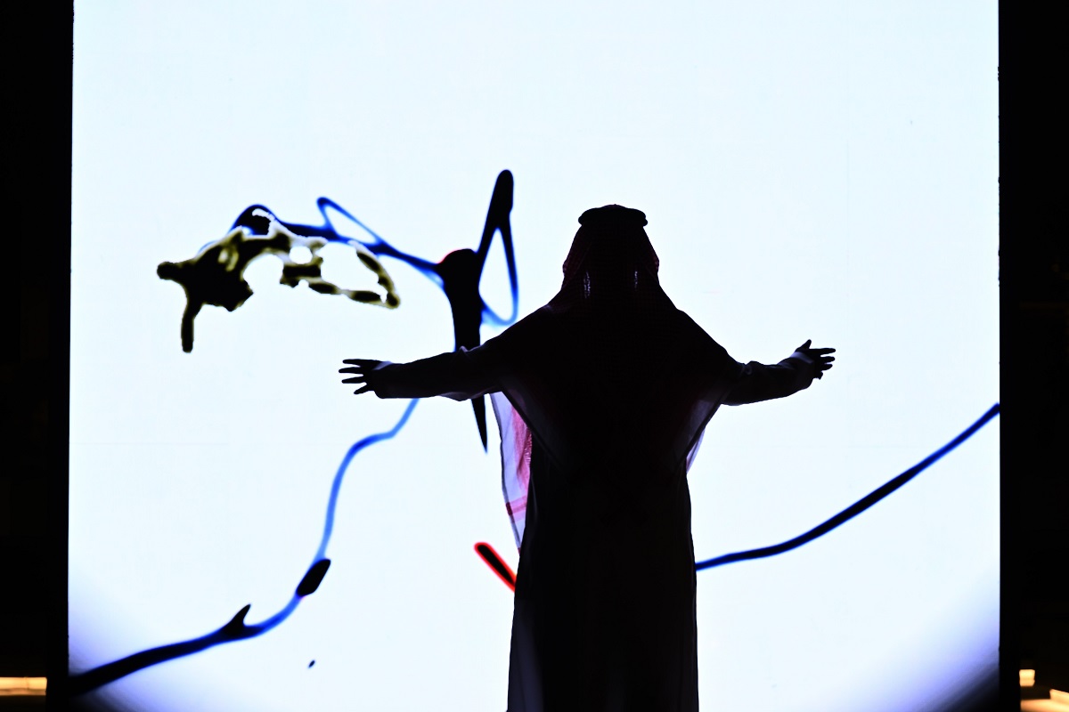 “Body/Light” by Addie Wagenknecht and artist duo Random International. (Supplied)