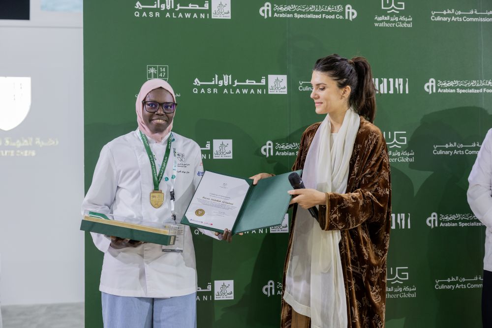 Bayan Abdullah Al-Sudani won the Saudi Elite Chefs competition. (AN Photo/Basmah Albasrawi)