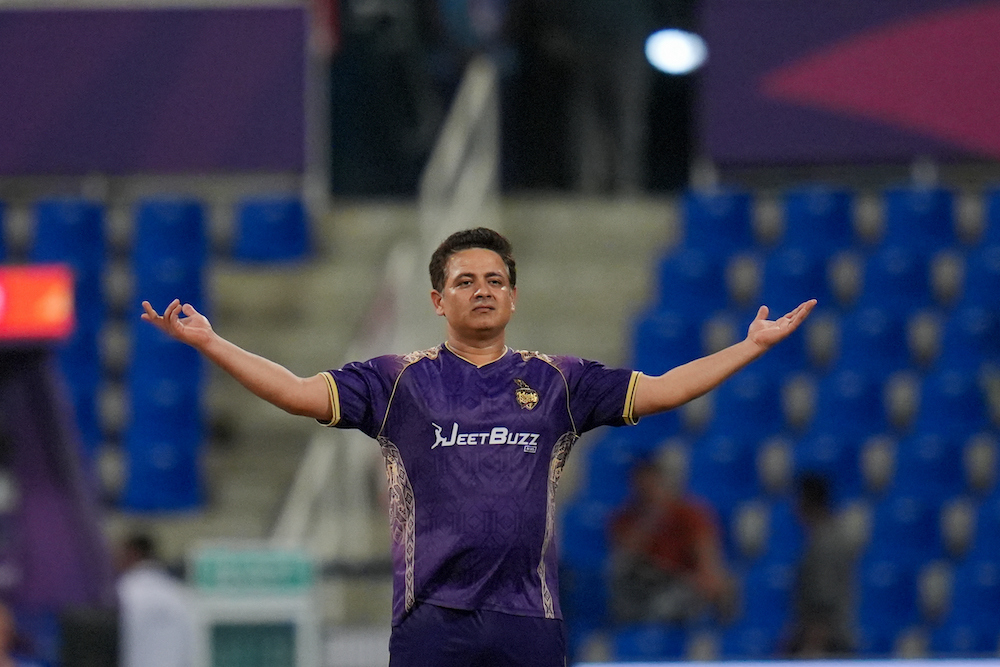 An all-round performance led by Piyush Chawla powered the Abu Dhabi Knight Riders to a four-wicket victory over the Gulf Giants at Zayed Cricket Stadium on Thursday. (Supplied/ILT20)