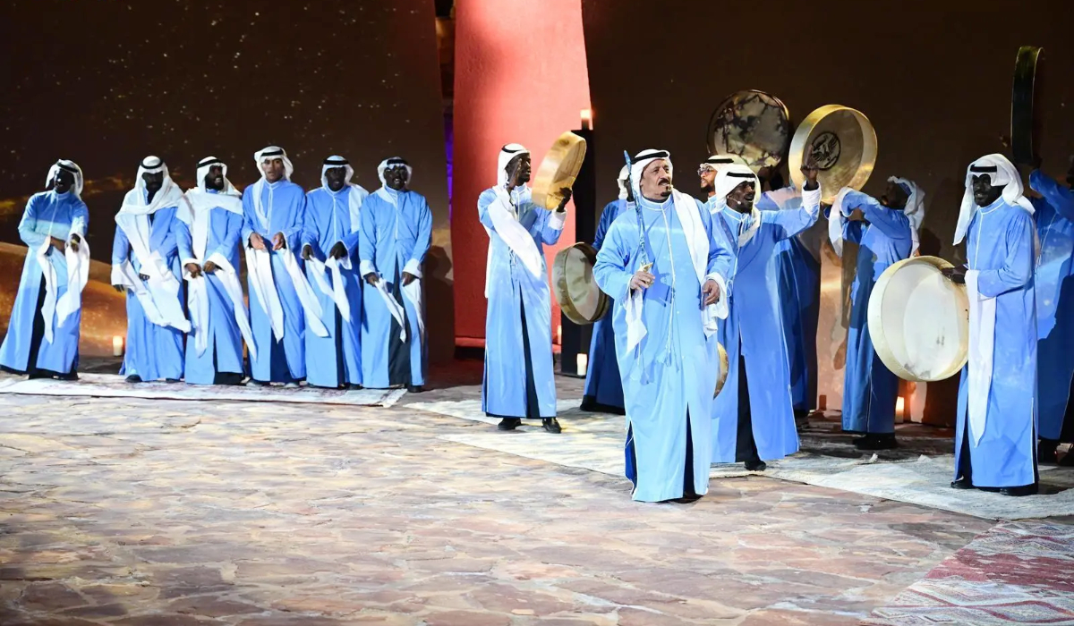 The festival derives its name from the Tantora, an ancient sundial situated in the Old Town’s center. (SPA)