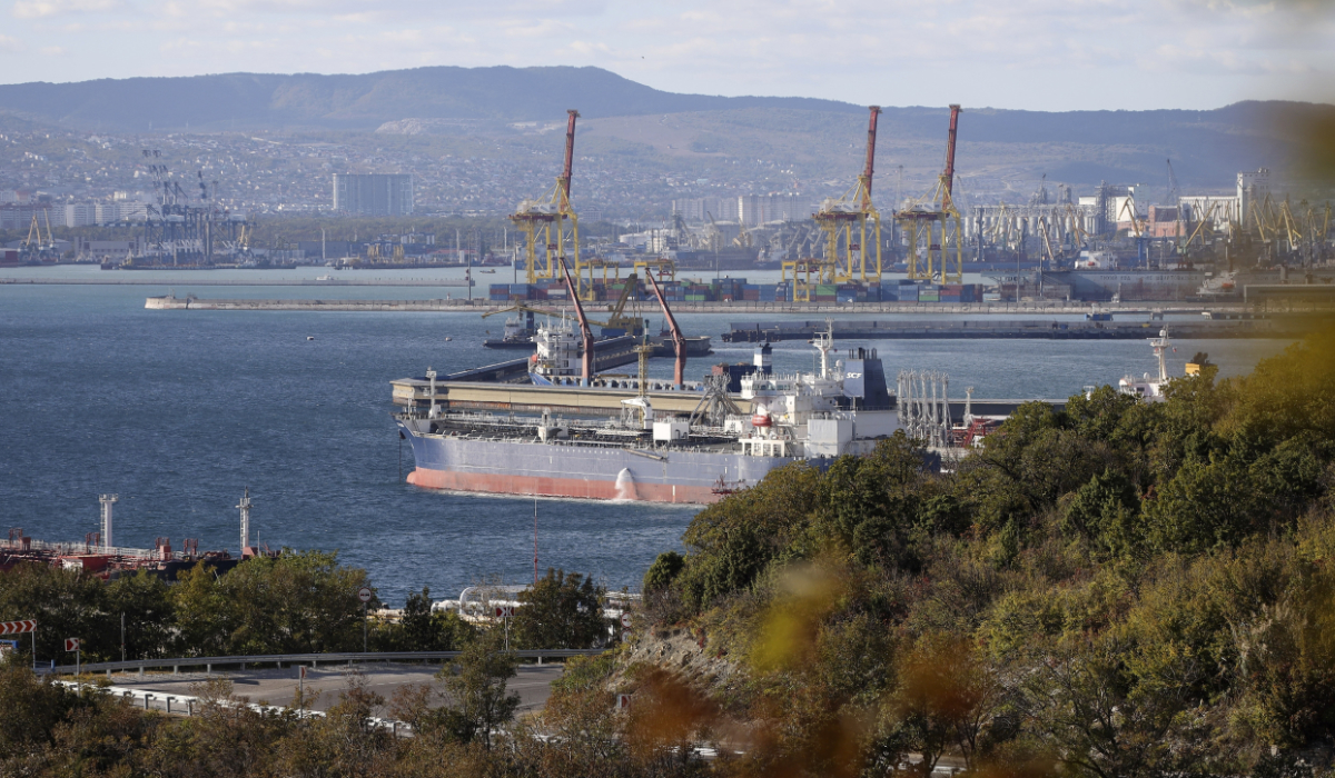Benin-flagged tanker Boltaris, under sanctions and carrying some 300,000 barrels of Russian naphtha bound for Venezuela, made a U-turn earlier this month and was heading for Europe without having discharged, according to LSEG vessel monitoring data. (AP)