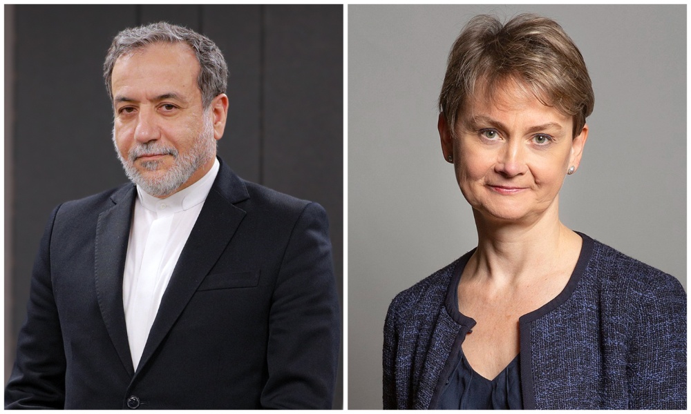Iran’s Foreign Minister Abbas Araghchi has spoken by phone with his British counterpart Yvette Cooper, an Iranian foreign ministry statement said on Saturday. (Wikimedia Commons)