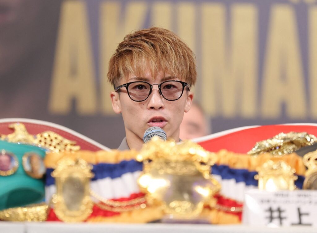 Japanese professional boxer Naoya Inoue (AFP)