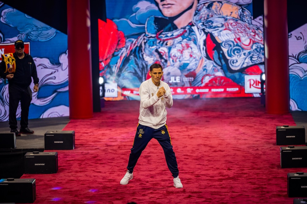 Fight week activities for Ring V: Night of the Samurai officially began on Tuesday at Boulevard City, launching the countdown to one of Riyadh Season 2025’s headline boxing events. (Supplied)