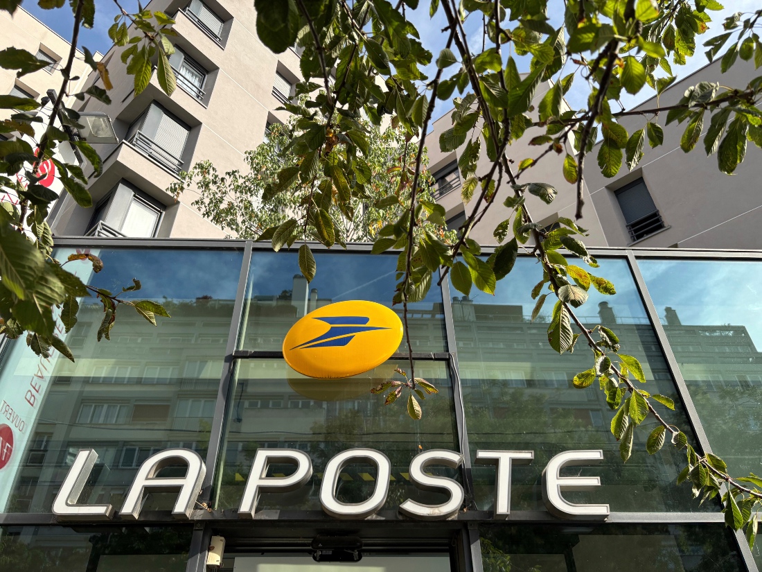 A general view of France's national postal service, La Poste, in Paris, France. (AP)