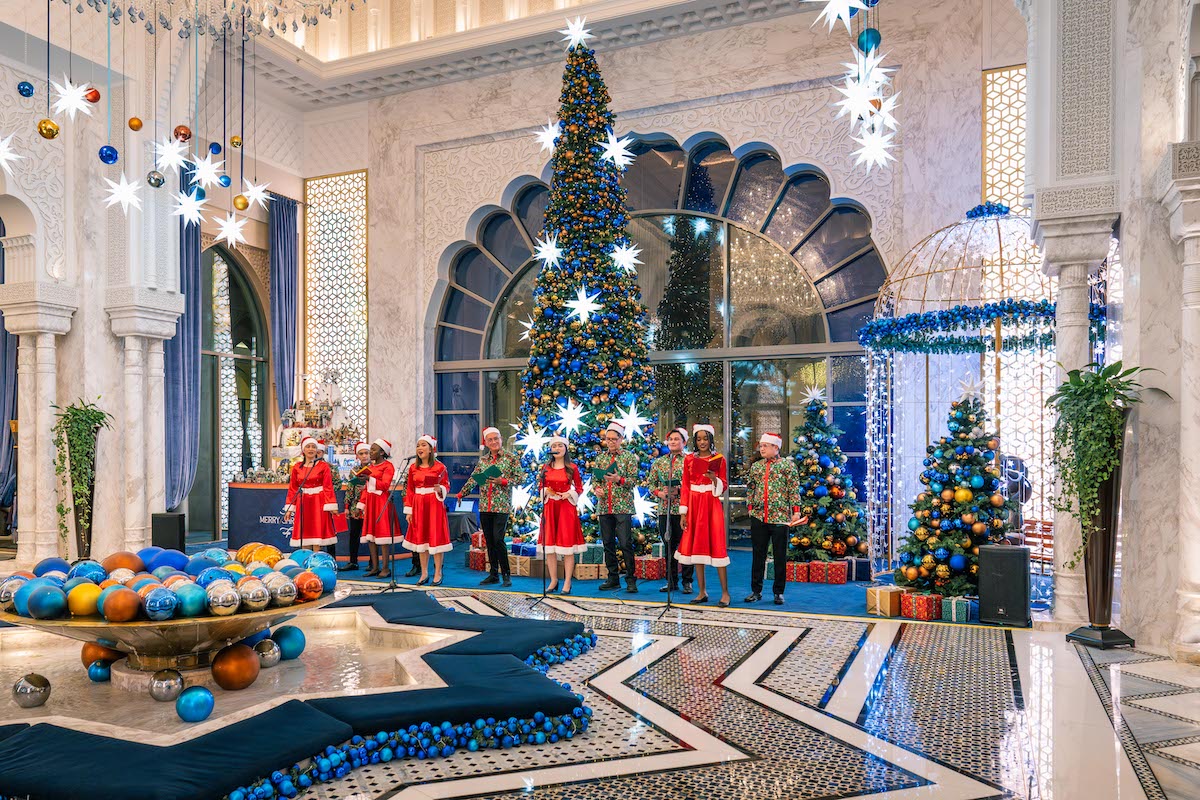 Performers at Yas Island Winter Fest in Abu Dhabi. (Supplied)