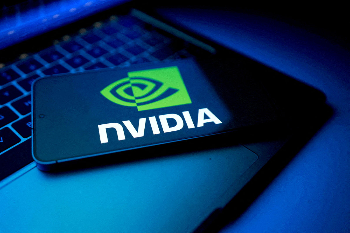 Nvidia’s domination of the AI training chip market has made it the world’s biggest company by market valuation. (Reuters Illustration Image)