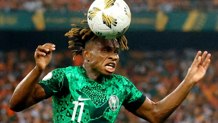 Nigeria's Samuel Chukwueze in action. (Reuters/File)