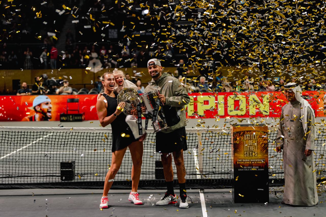 Kyrgios beats Sabalenka in ‘Battle of the Sexes: Dubai Showdown’